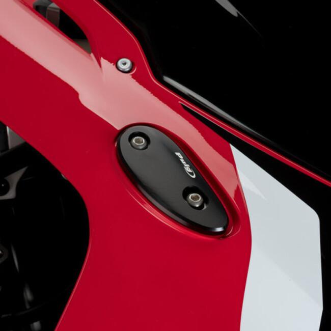 Puig - プーチ 鏡鑑鳥打ち帽(REAR-VIEW BASE COVERS) CBR1000RR FIREBLADE SP2 SP CBR1000RR-R HONDA ホンダ 鏡鑑大広間取りまかなう 手持ち部分