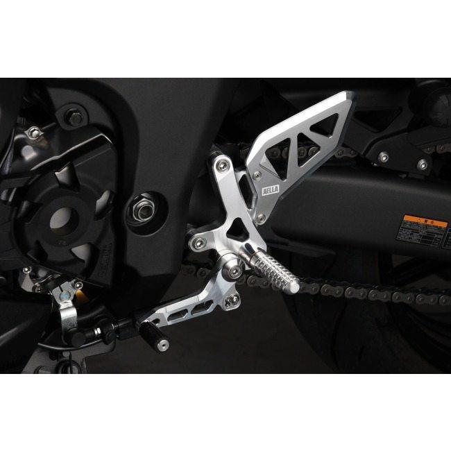 AELLA アエラ ライディングステップキット カラー：ブラック(アルマイト処理済み) ニンジャ 1000SX KAWASAKI カワサキ バックステップ ステップ 足回り_2