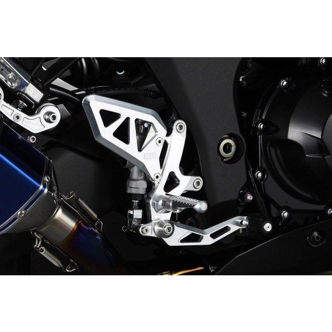 AELLA アエラ ライディングステップキット カラー：ブラック(アルマイト処理済み) ニンジャ 1000SX KAWASAKI カワサキ バックステップ ステップ 足回り_4