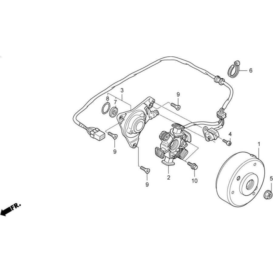 HRC エイチアールシー ステーターCOMP NSF100 HONDA ホンダ