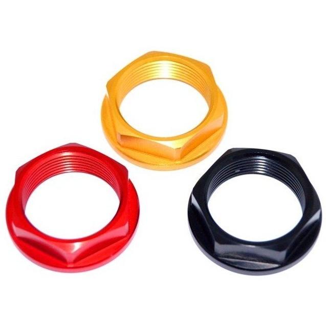 DUCABIKE (DBK) ドゥカバイク (ディービーケー) フロントアクスルナット カラー：ブラック DUCATI ドゥカティ アクスルナット ホイール関連 足回り | ブランド登録なし | 01