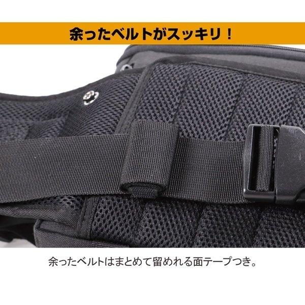 DEGNER（デグナー） ナイロンヒップバッグ ウエストポーチ・ヒップ