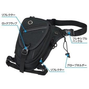 ROUGH＆ROAD ラフ＆ロード SCHWARZ R FCホルスター レッグバッグ・ホルスターバッグ バッグ | ラフ＆ロード | 01