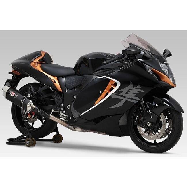 YOSHIMURA ヨシムラ HEPTA FORCE サイクロン 2本出し EXPORT SPEC 政府認証 スリップオンマフラー (ヒートガード付属) Hayabusa SUZUKI スズキ マフラー_3