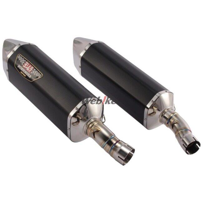 YOSHIMURA ヨシムラ HEPTA FORCE サイクロン 2本出し EXPORT SPEC 政府認証 スリップオンマフラー (ヒートガード付属) Hayabusa SUZUKI スズキ マフラー_7