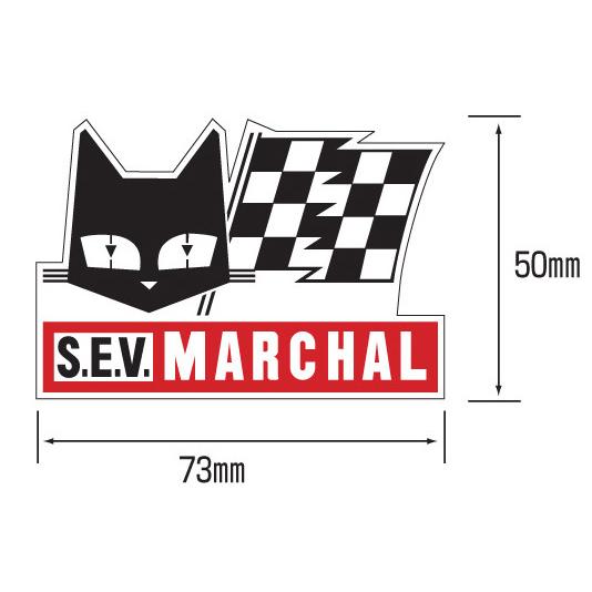 MARCHAL（マーシャル） ステッカー サイズ：S ステッカー・デカール