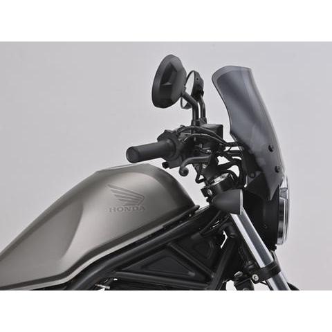 DAYTONA デイトナ ブラストバリアー(R) 車種別キット タイプ：スモーク Rebel250 Rebel500 Rebel300 HONDA ホンダ スクリーン 外装_3