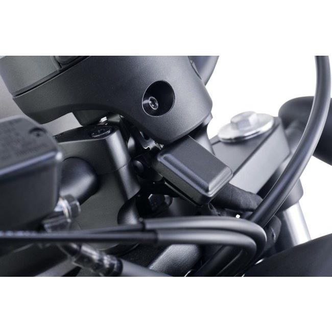 バイク用　ETC2.0 アンテナステー付 plot（プロト） ETCアンテナステー ETC2.0対応 タイプ：D(M6ボルト1／4