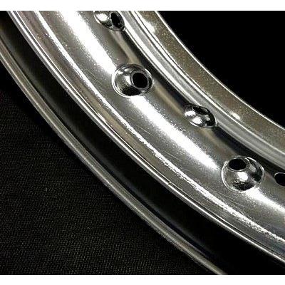 部品屋K\u0026W 16インチ アルミHリム リアホイールキット ビラーゴ250 YAMAHA ヤマハ ホイール ホイール関連 足回り_2