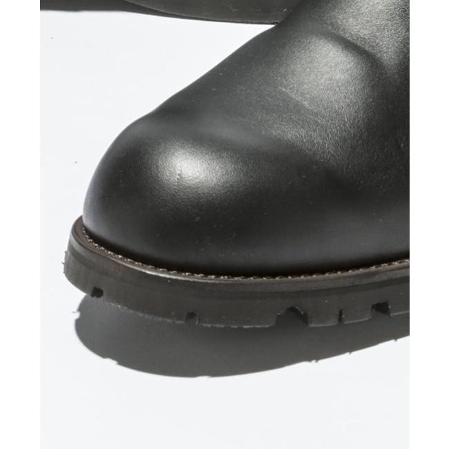 カドヤ KADOYA EG BLACK レザーショートブーツ サイズ：26cm