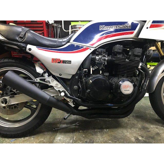 スピードショップイトウ SPEED SHOP ITO GPz750用4-2-1メガホン 