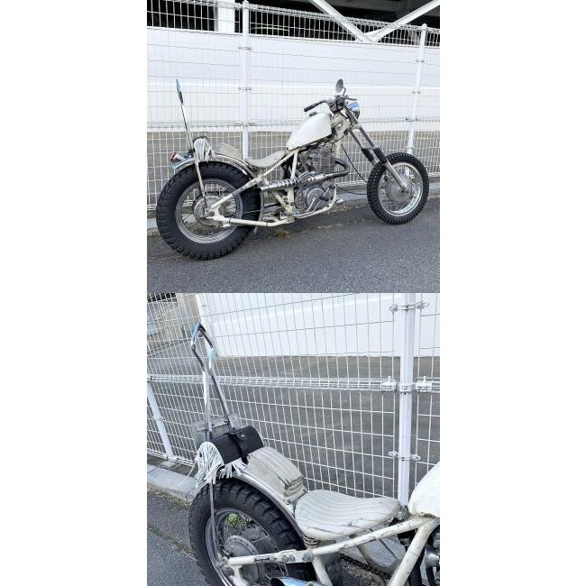 2%er ツーパーセンター 【CREEK MOTORCYCLE×AT-DIRTY】レザー フリンジ ツールバッグ バッグの画像
