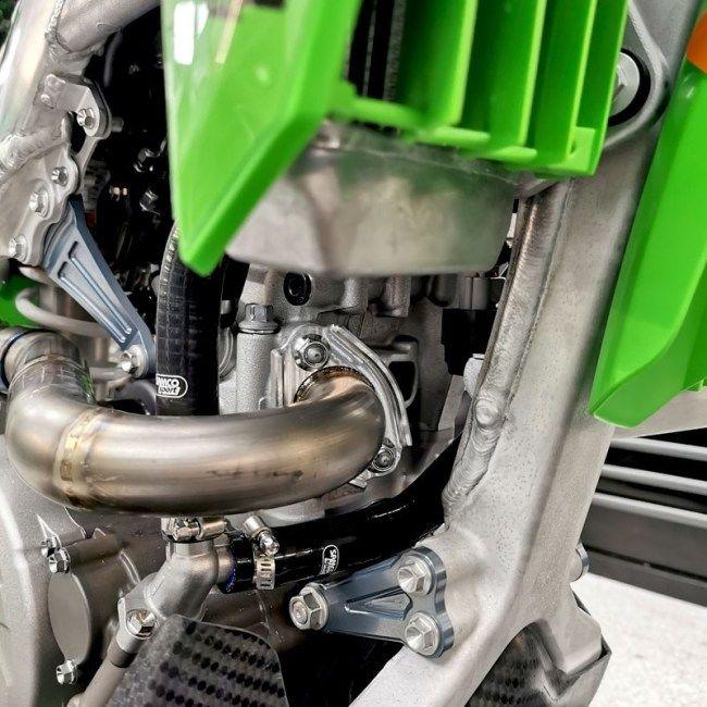 SAMCO SPORT サムコスポーツ クーラントホース(ラジエーターホース) カラー：グリーン KX 250 KAWASAKI カワサキ ラジエーター 冷却関連 エンジン_4