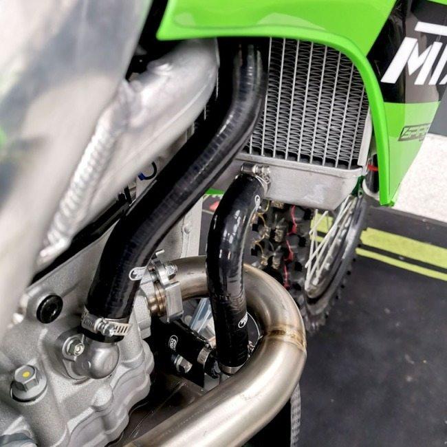 SAMCO SPORT サムコスポーツ クーラントホース(ラジエーターホース) カラー：グリーン KX 250 KAWASAKI カワサキ ラジエーター 冷却関連 エンジン_5