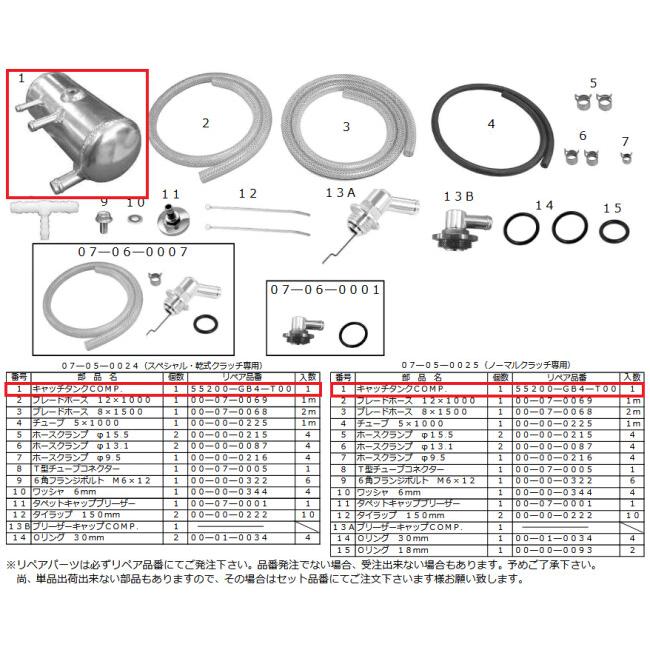 スペシャルパーツ武川 SP武川 SPタケガワ オイルキャッチタンク単品