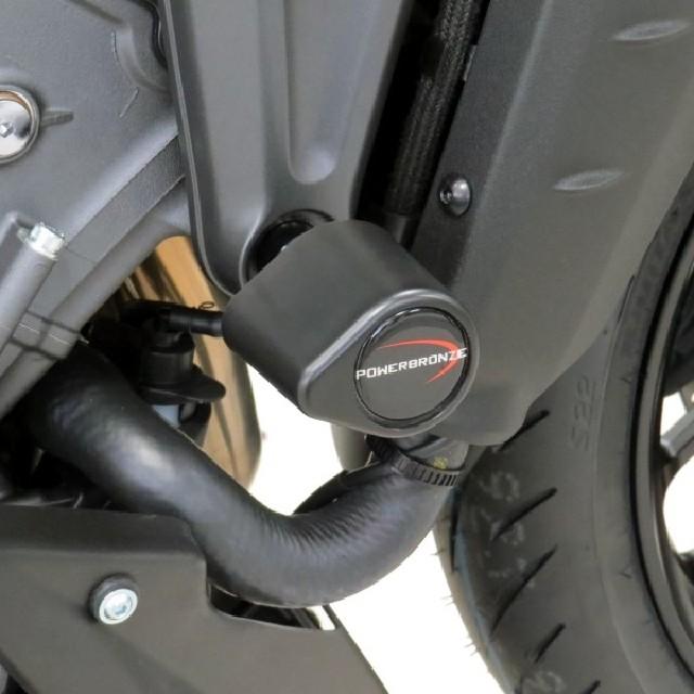 ODAX オダックス POWER BRONZE エンジンスライダー カラー：樹脂製ホワイト MT-09 TRACER9 GT XSR900 YAMAHA ヤマハ エンジンスライダー・フレームスライダー