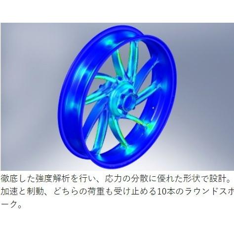 GALE SPEED ゲイルスピード 【TYPE-SB1 フロント】アルミニウム鍛造ホイール ホイールカラー：ゴールド / ガラスコーティング：なし HAYABUSA SUZUKI スズキの画像