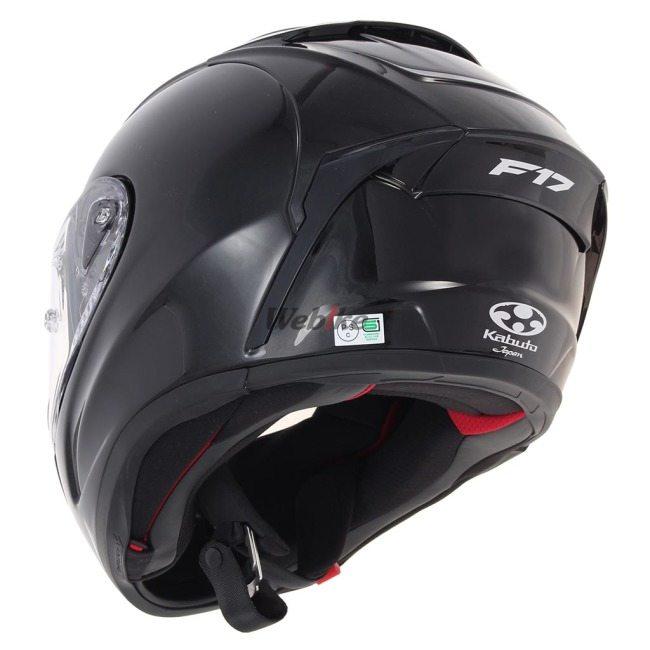 OGK KABUTO オージーケーカブト F-17 [エフ イチナナ ブラック