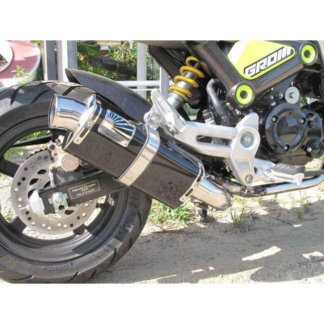 たかホンダ　グロム後期　マフラー　ホットラップ 楽天市場】HOT LAP ホットラップ ダウンマフラー GROM HONDA