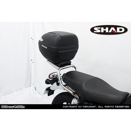WirusWin ウイルズウィン SHAD製リアボックス付きタンデムバー GB350 H’ness CB350 DLX Pro HONDA ホンダ グラブバー・タンデムバー・シーシーバー 外装