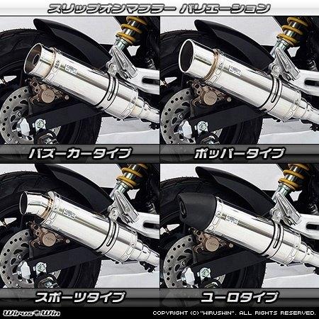 ウイルズウィン スリップオンマフラー WirusWin | Webike ユーロタイプ