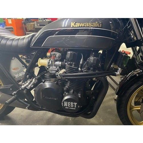 スピードショップイトウ - SPEED SHOP ITO J系9in10段横回しオイルクーラーキット ステーカラー：黒 / オイルクーラーコアカラー：黒 油絵の具空調設備
