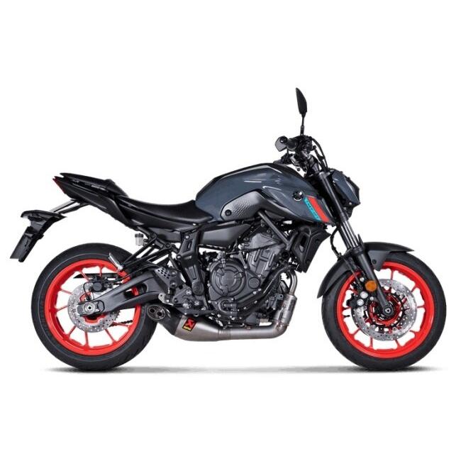 AKRAPOVIC アクラポビッチ 政府認証 レーシングラインマフラー(2-1) MT-07 XSR700 YAMAHA ヤマハ フルエキゾーストマフラー マフラー_2