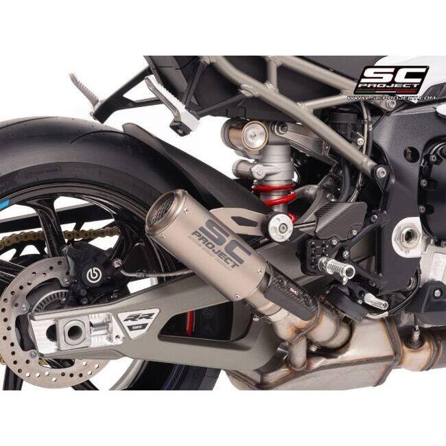 SC-PROJECT SCプロジェクト CR-T スリップオンサイレンサー 本体材質：チタン M1000 RR R S1000 BMW スリップオンマフラー マフラー_7