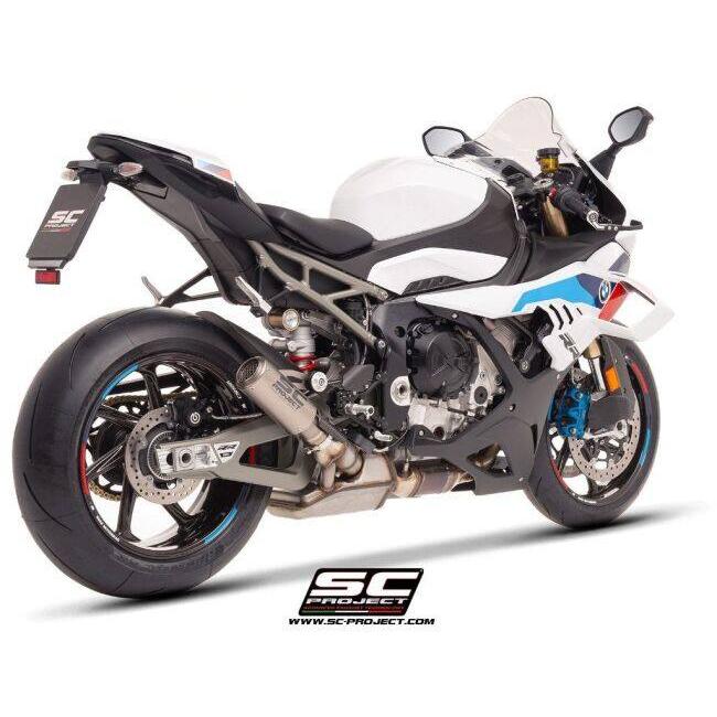 SC-PROJECT SCプロジェクト CR-T スリップオンサイレンサー 本体材質：チタン M1000 RR R S1000 BMW スリップオンマフラー マフラー_8