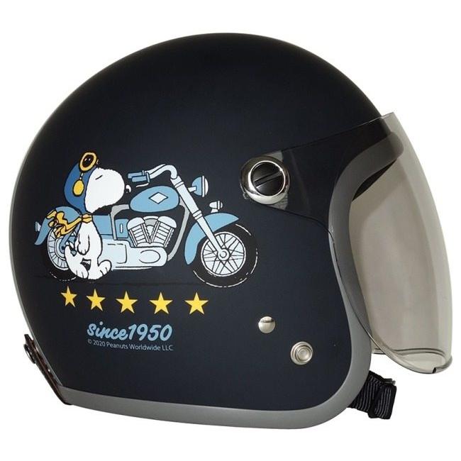 アークス（AXS）ジェットヘルメット　スヌーピーバイカー2（型番：SNJ-78） axs（アークス） スヌーピーバイカー2 ジェットヘルメット ヘルメット