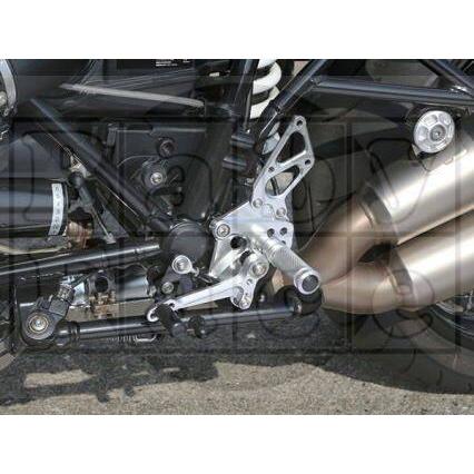 babyface - BABYFACE もの言う花人間の顔 パフォーマンスステップキット #1 色つや：黒いこと R nineT PURE RACER BMW うしろ側足どり 足どり 足回転運動 車、バイク、自転車-バイク