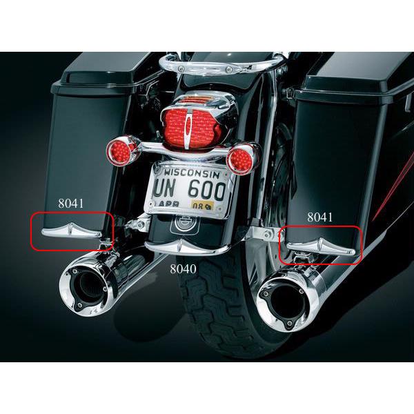 Kuryakyn クリアキン リアフェンダーアクセント HARLEY-DAVIDSON