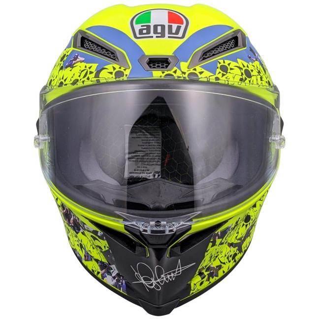 AGV エージーブイ PISTA GP RR ROSSI MISANO 2 2021 ヘルメット サイズ：M (57-58cm)｜webike02｜10
