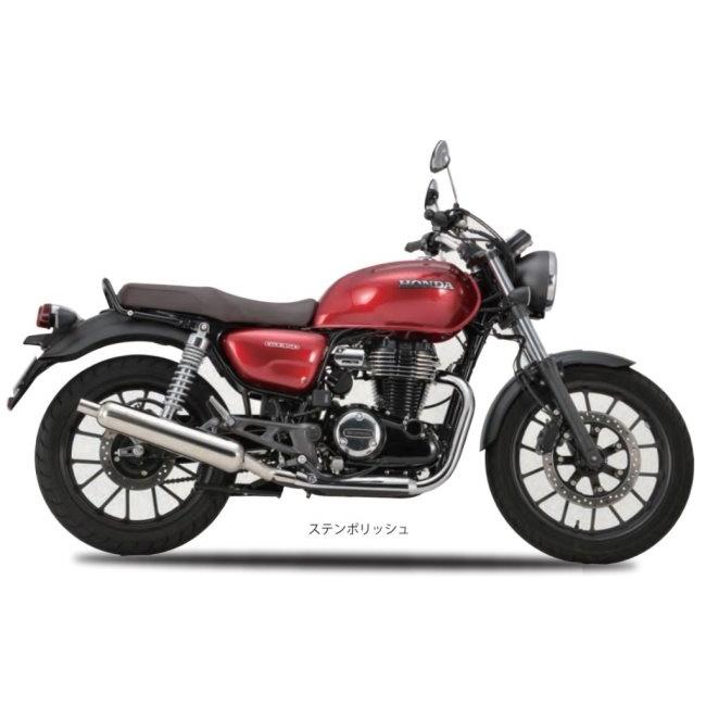 r’s gear r’s gear:アールズギア ワイバンクラシック スリップオンマフラー サイレンサー：ステンポリッシュ GB350 GB350S HONDA ホンダ HONDA ホンダ｜webike02｜02