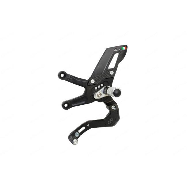 LighTech ライテック アジャスタブル ステップキット ステップバー：可倒式 ZX-10RR ZX-10R KAWASAKI カワサキ バックステップ ステップ 足回り | LighTech | 02
