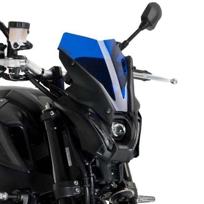 Puig プーチ ニュージェネレーションNKスクリーン (SPORT) カラー：ブルー MT-09 SP YAMAHA ヤマハ スクリーン 外装
