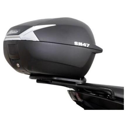 SHAD シャッド SH47 トップケース カラー：無塗装ブラック／カーボン調パネル（メーカー品番：D0B47106） トップケース・テールボックス 車体用バッグ・ケース_2