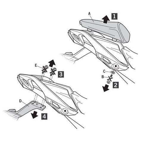 SHAD（シャッド） トップマスターフィッティングキット Ninja 1000 SX