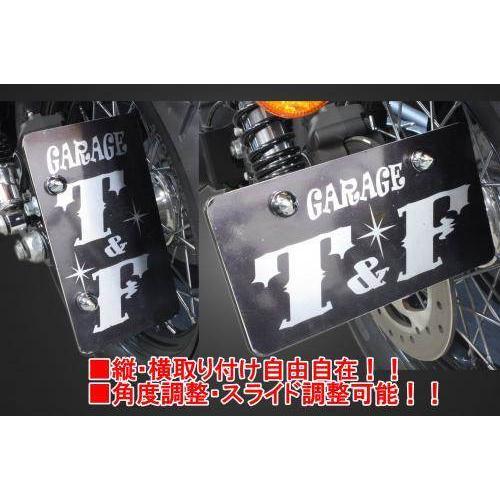 Garage T＆F T&F ガレージ サイドナンバーキット スポーツスター