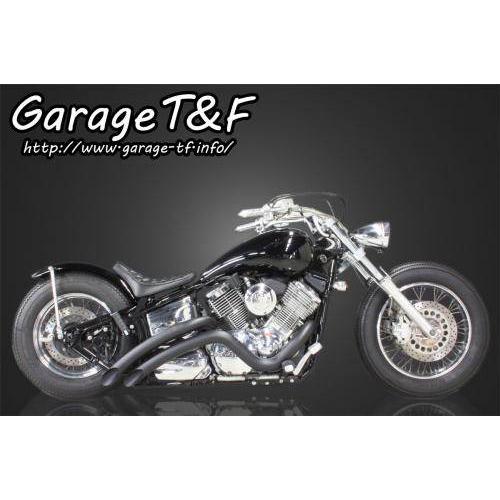 Garage T＆F T&F ガレージ ベントマフラータイプ2 仕上げ：耐熱 