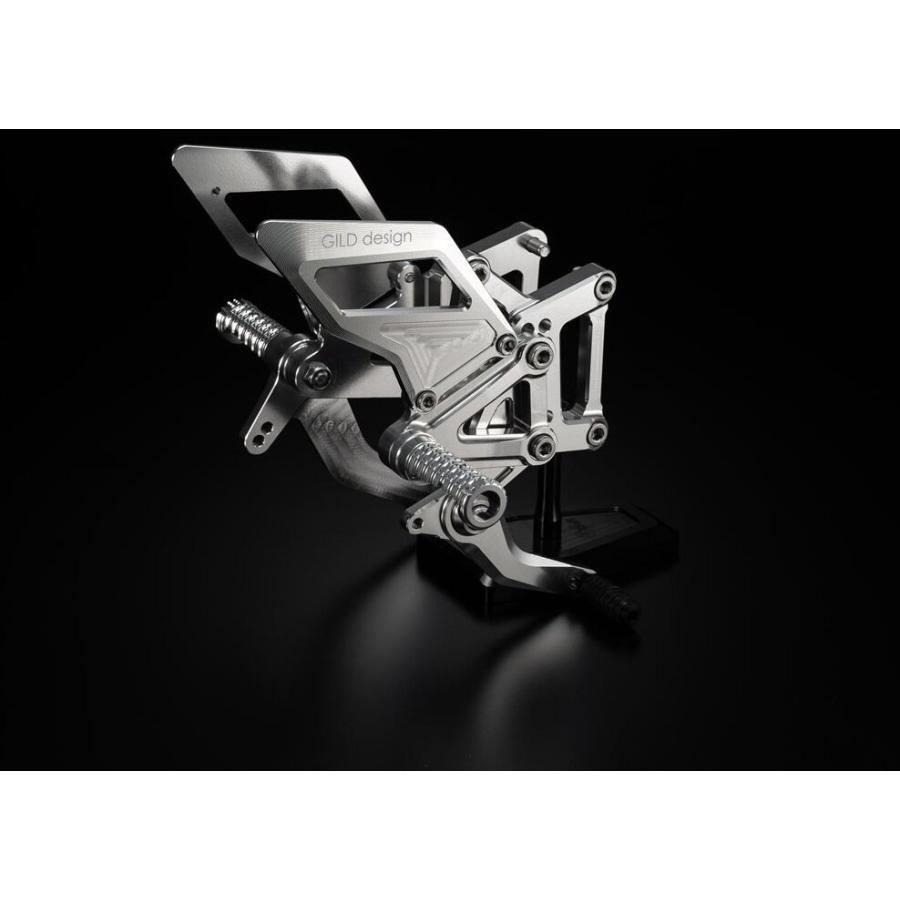 GILD design ギルドデザイン バックステップ カラー：シルバー ZX-25R SE KAWASAKI カワサキ ステップ 足回り | GILD design