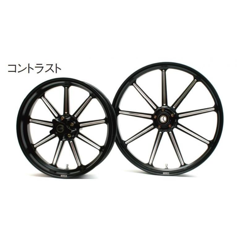 GLIDE グライド 【9S リア】アルミニウム鍛造ホイール カラー：コントラスト DYNA FXD FXDB FXDC FXDL HARLEY-DAVIDSON ハーレーダビッドソン ホイール 足回り | GLIDE（ホイール）