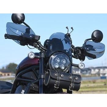 CHIC DESIGN シックデザイン ガイラガントレット カラー：クリア Rebel 1100 HONDA ホンダ ハンドガード・ナックルガード ハンドル周辺パーツ ハンドル