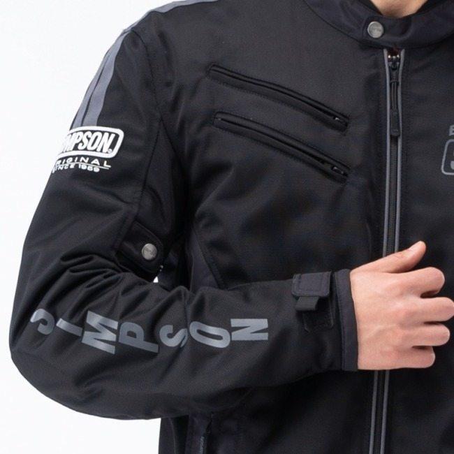 バイク SIMPSON シンプソン NSM-2204 Riders Mesh Jacket［ライダース