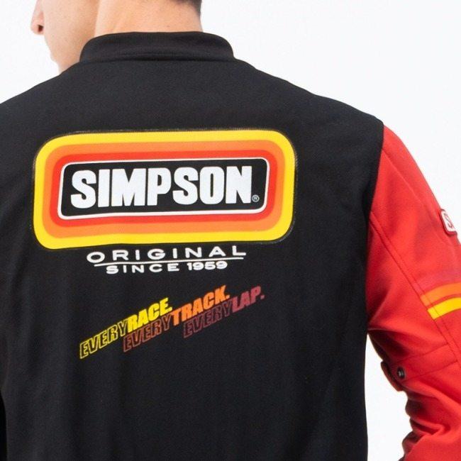SIMPSON シンプソン NSM-2207 VintageLogo Cool Jacket［ヴィンテージロゴ クール ジャケット］ サイズ：3L｜webike02｜14