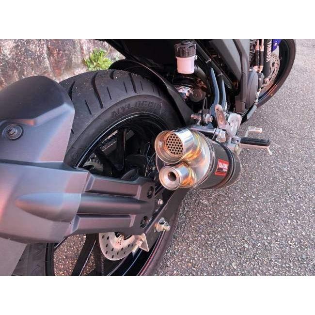 HAJIME ハジメ フルエキゾーストマフラー タイプ：ブラックカーボン