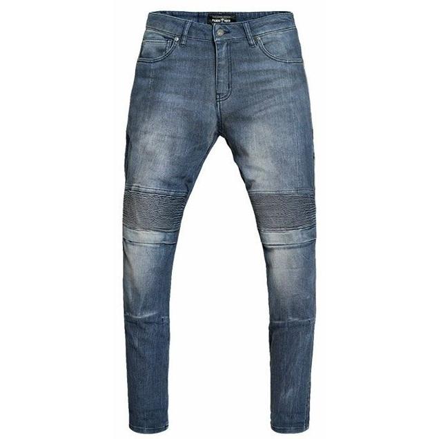 PANDO MOTO パンドモト Rosie Navy Plain ライディングパンツ レディース サイズ：W24/L32