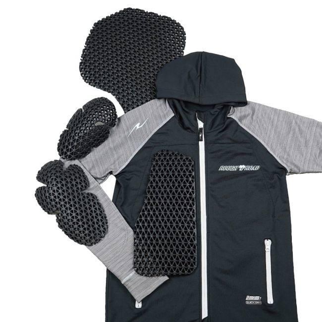 ROUGH＆ROAD ラフ＆ロード アーマーフーディーエアスルーパッドセット