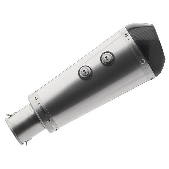 SHARK シャーク DSX-7 Complete Exhaust System (2-1) スリップオンマフラー カラー：シルバー Ninja 650 Z650 RS KAWASAKI カワサキ マフラーの画像