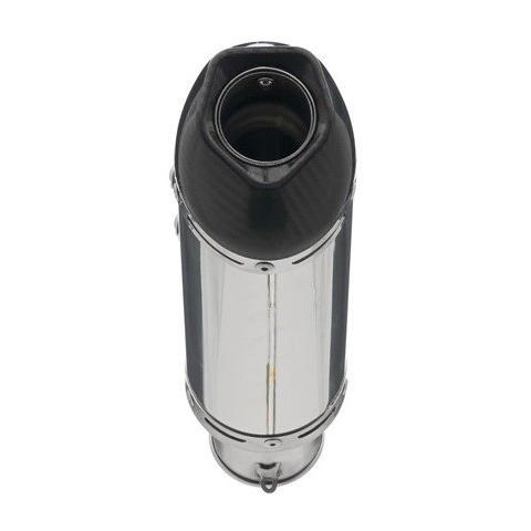 SHARK シャーク DSX-7 Complete Exhaust System (2-1) スリップオンマフラー カラー：シルバー Ninja 650 Z650 RS KAWASAKI カワサキ マフラーの画像